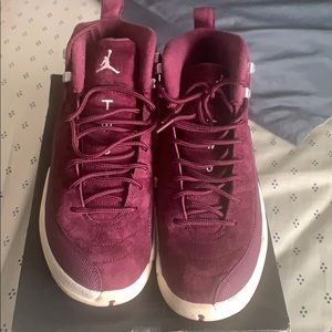 Bordeaux Jordan 12s (extremely rare)